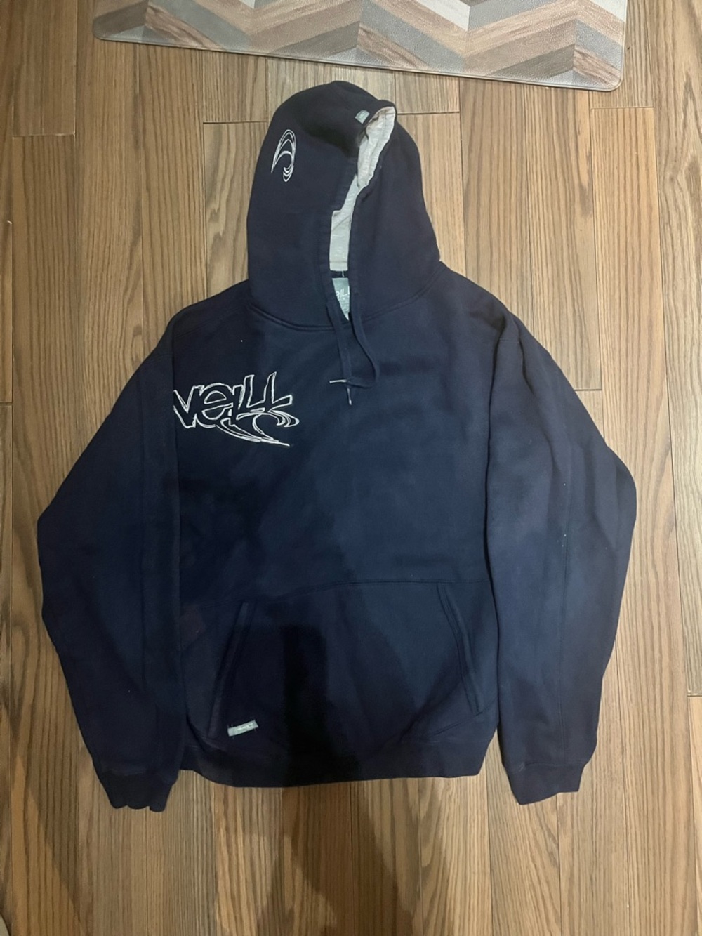 O'Neill Men's Navy Crewneck Hoodie with White Logo